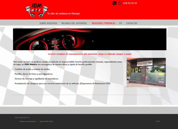 La Maduixa Vermella, ejemplos de diseño web.
LMVweb, hosting, dominios, e-commerce